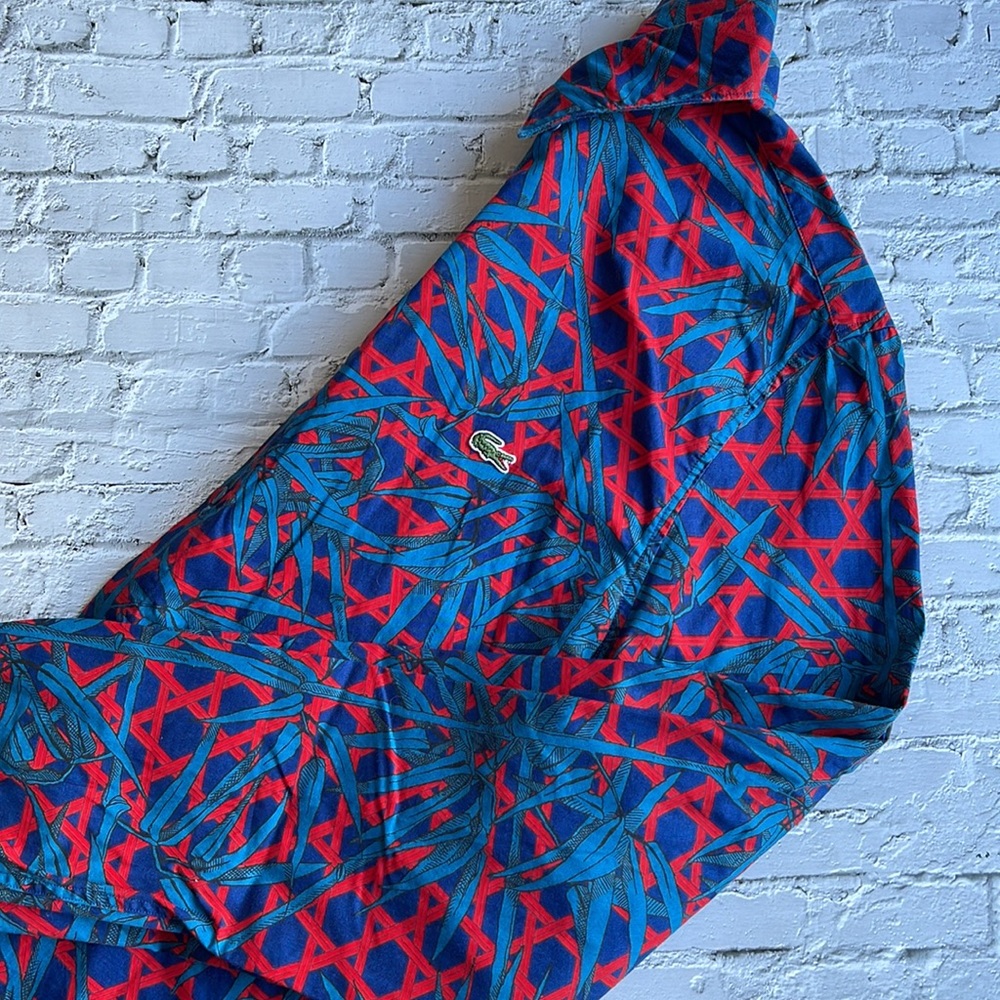 LACOSTE LIVE! | Vibrant button down shirt - Picture 3 of 11